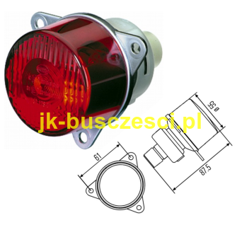 LAMPA STOP MAN NEOPLAN SOLARIS IVECO